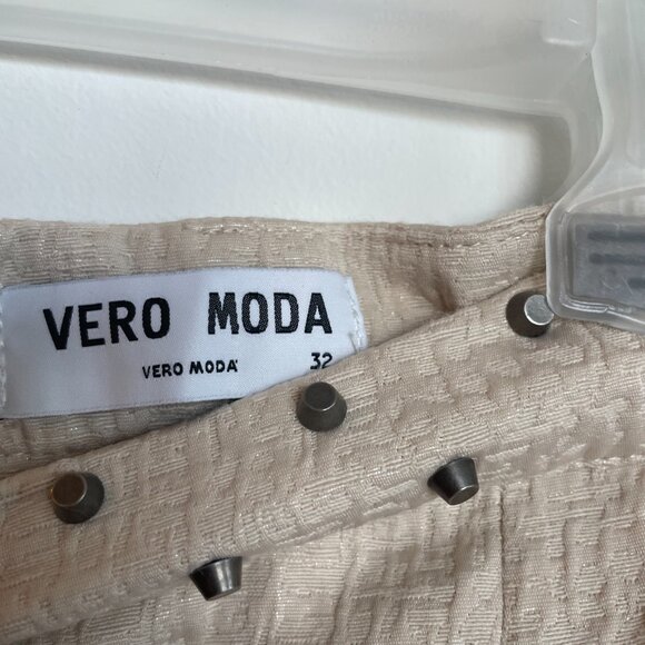 Vero Moda Jacquard Mini Skirt With Studs - Picture 5 of 6